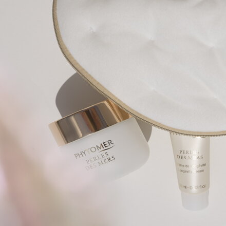 PERLES DES MERS LONGEVITY CREAM 50 ML 3x + VZOREK 10 ML + 3x TAŠTIČKA JAKO DÁREK